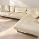 Corner sofa with chaise longue for 4 people