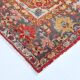Tapis 4x7 pour Chambre à Coucher Tapis Vintage Antique Oriental Rouge, 122x214Cm