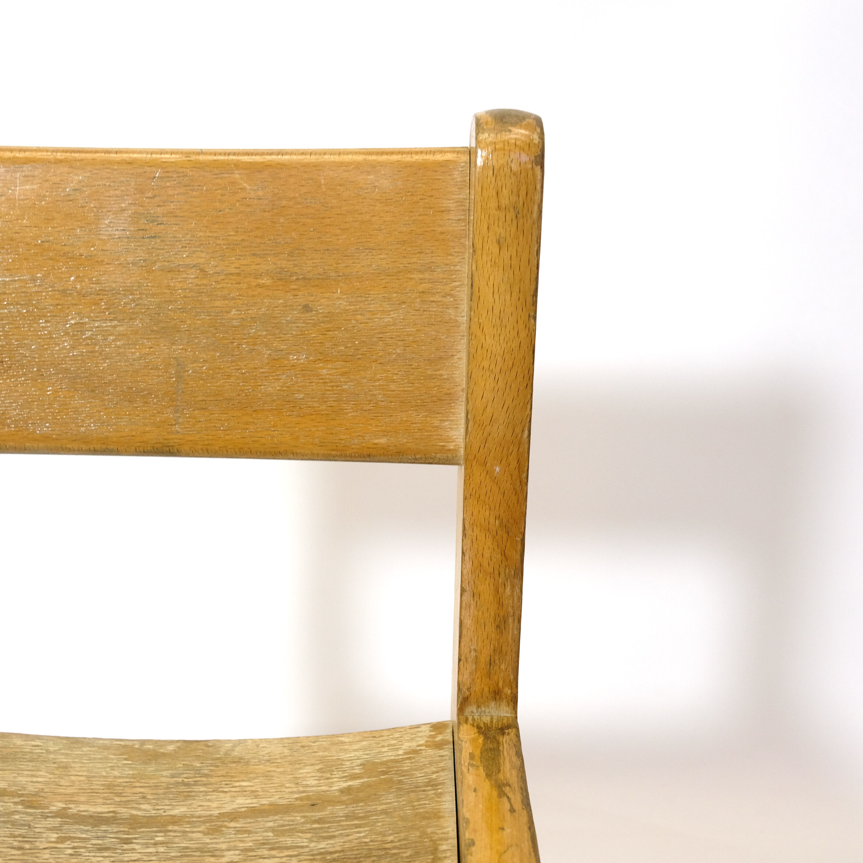 Children's chair all wood, 1960-1970.