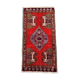 Small Vintage Turkish Rug 101x52 cm, Short Runner, Tribal, Shabby Chic