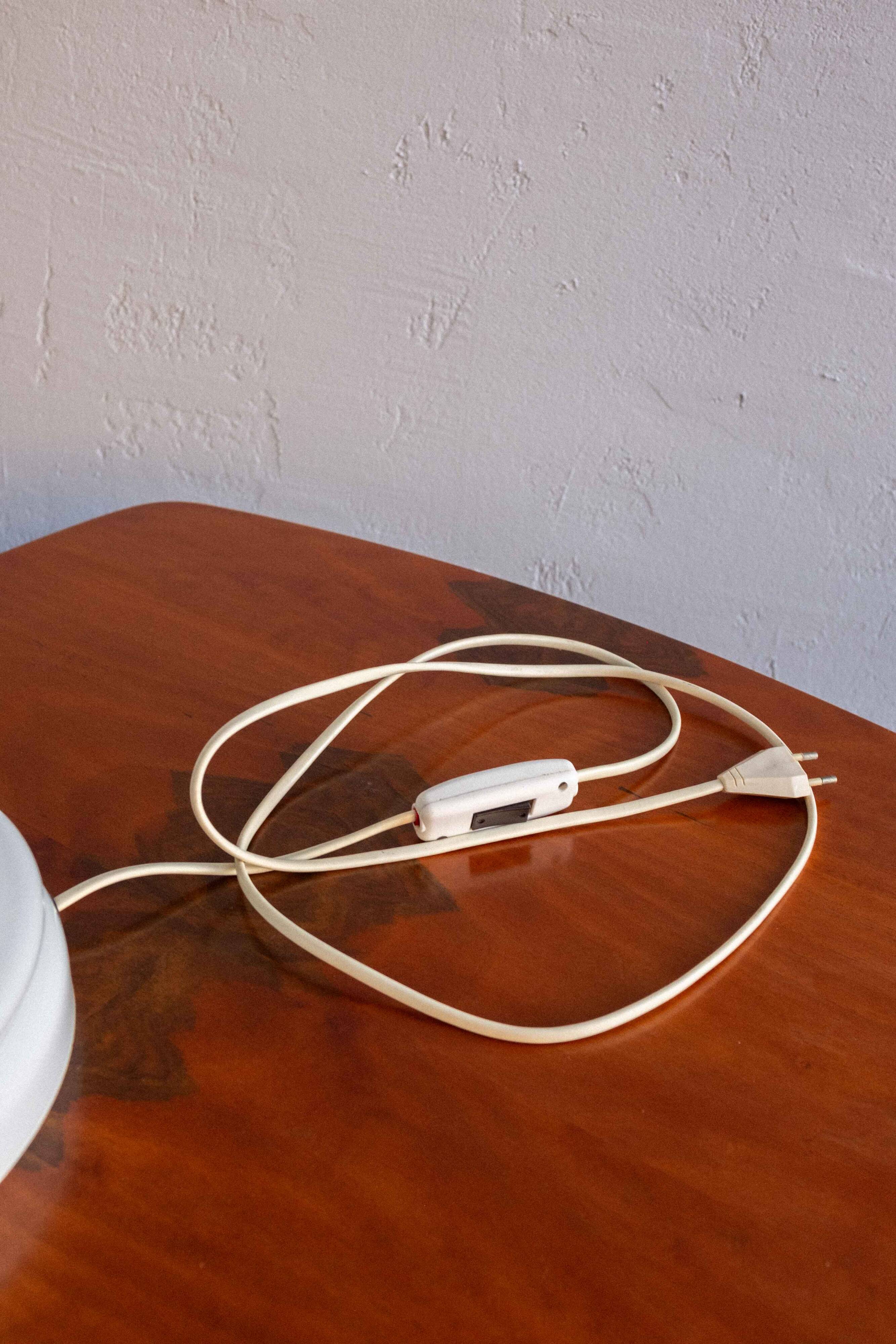 Vintage Czechoslovak Bishop Glass Lamp by Ivan Jakeš, 1970s