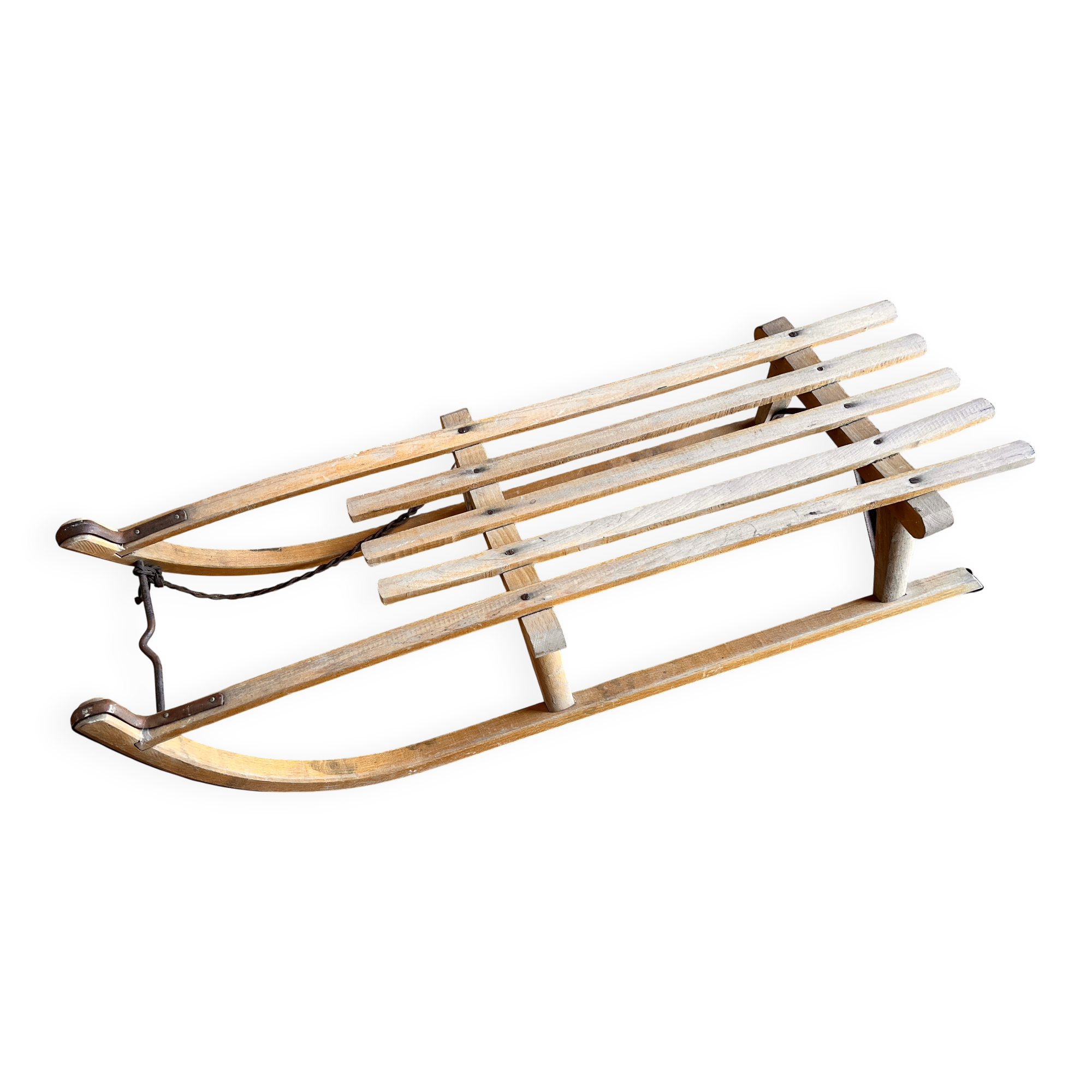 Wooden sled