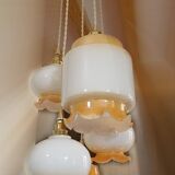 5 opal ceiling pendant light