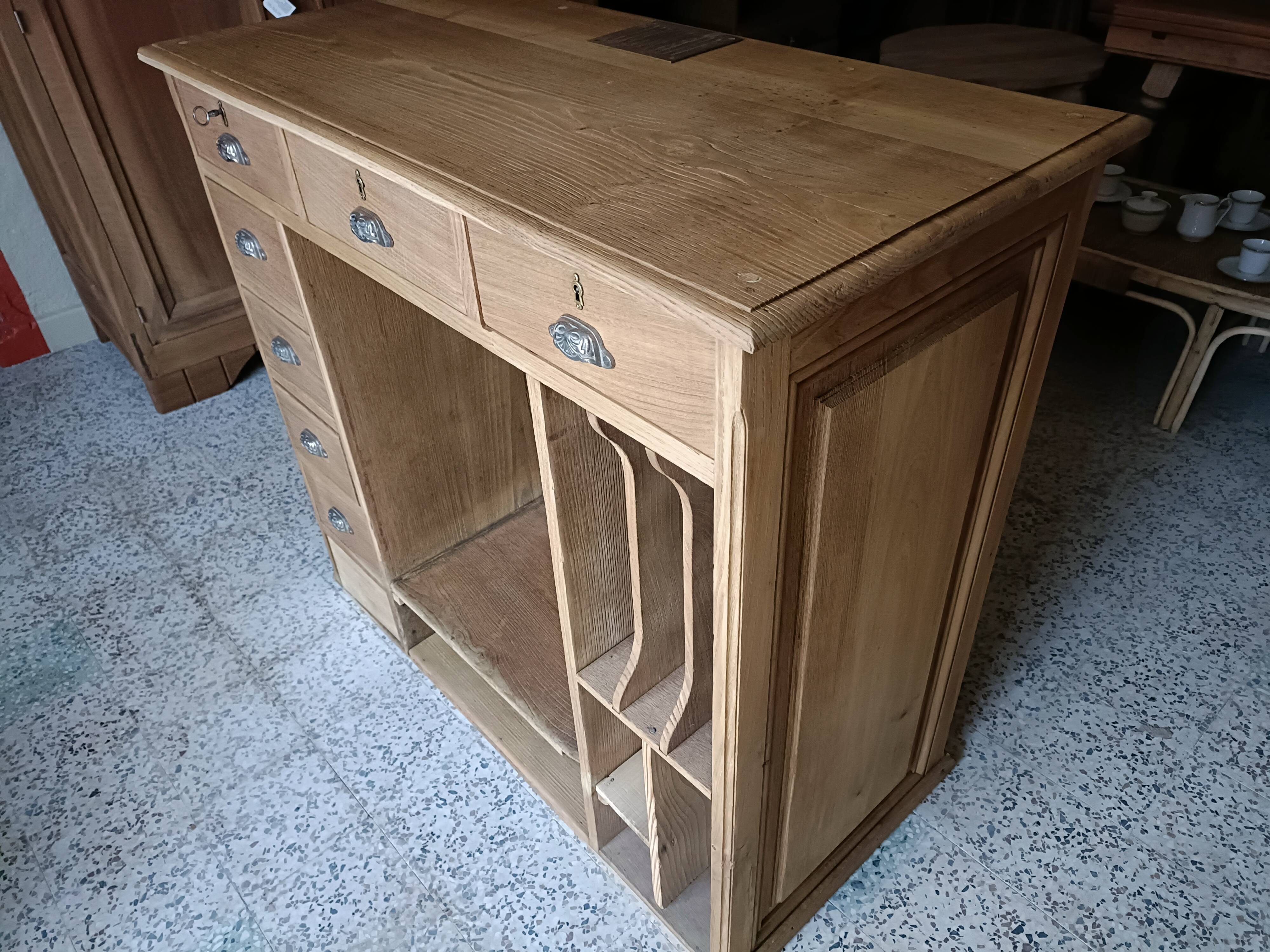 Renovated shop counter