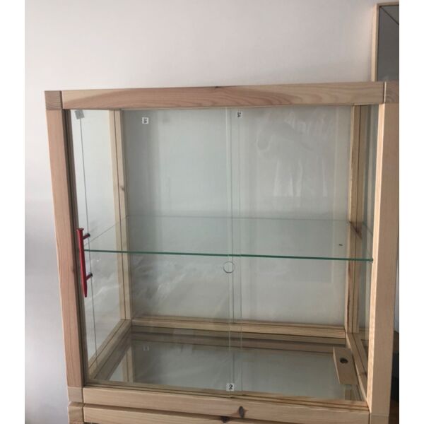 Pine Markerad display case by Virgil Abloh for IKEA | Selency