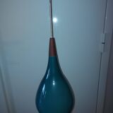 Scandinavian glass pendant light Holmegaard 50, 60's