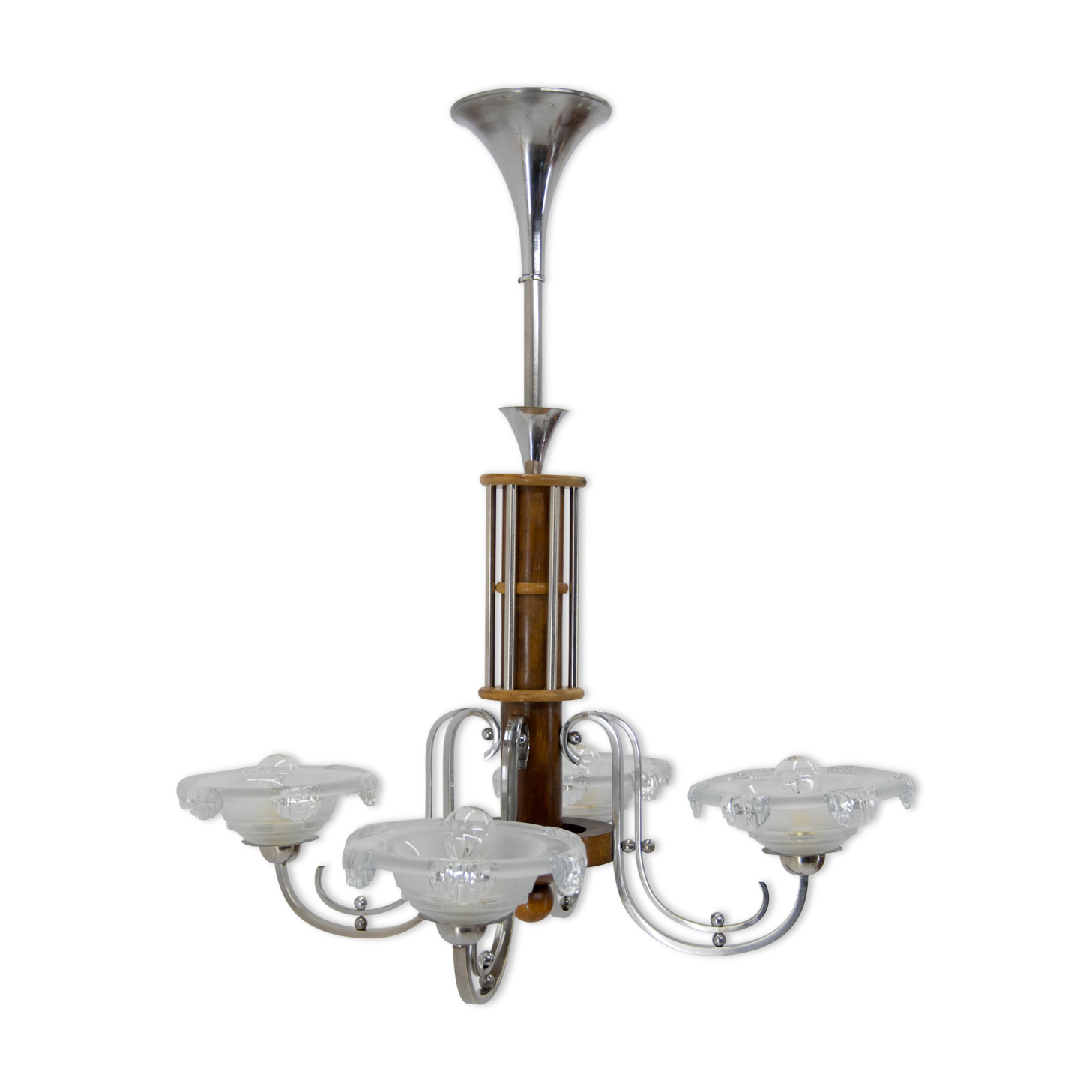 Art deco chandelier  1930s