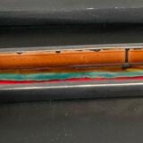 Empty vintage pocket in glazed ceramic