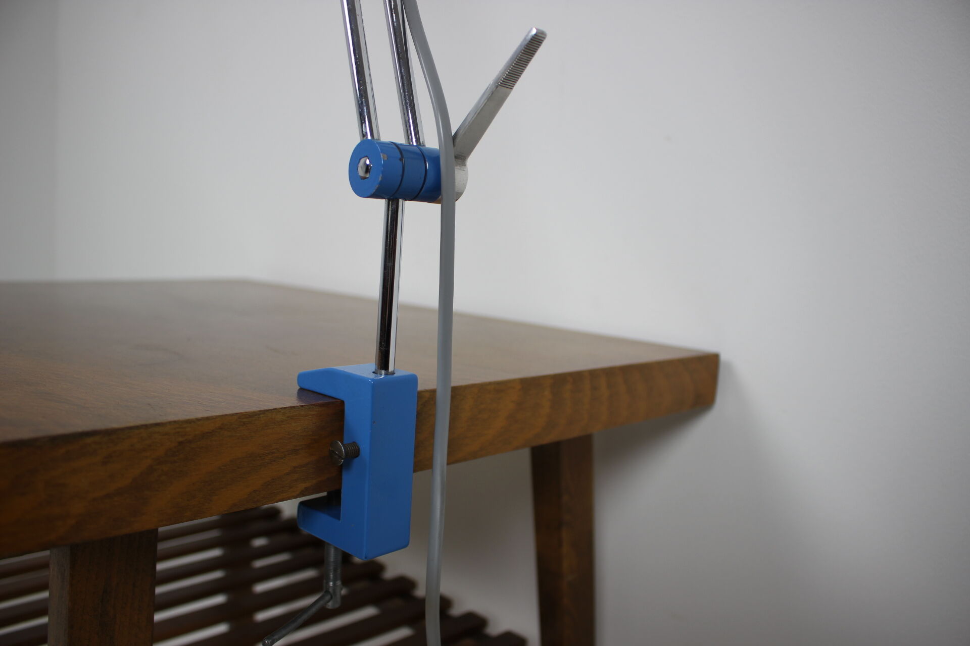 Mid-century work adjustable table lamp designed by Josef Hůrka for Napako, 1960's.