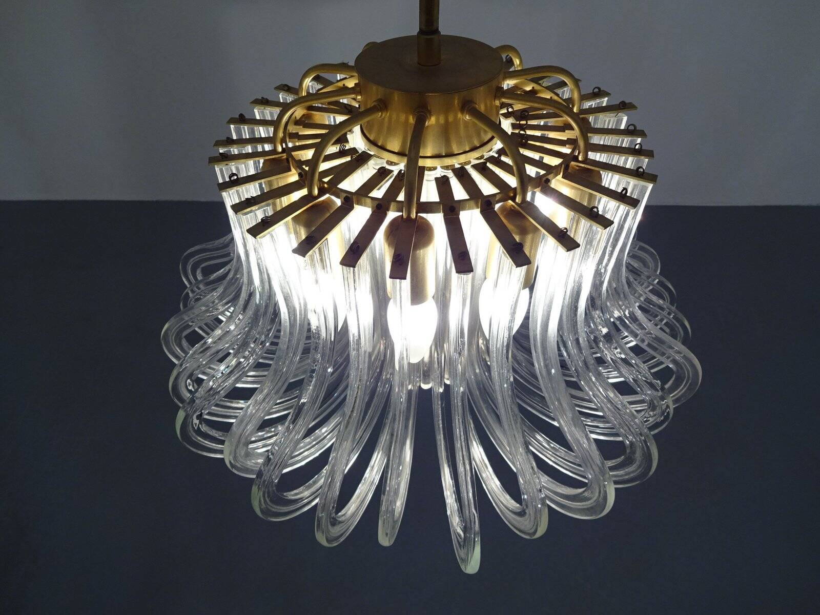 Mid-Century Chandelier from Bakalowits & Söhne, Austria, 1950s