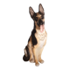 Chien Berger Allemand en faïence