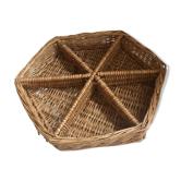 Vintage compartment basket