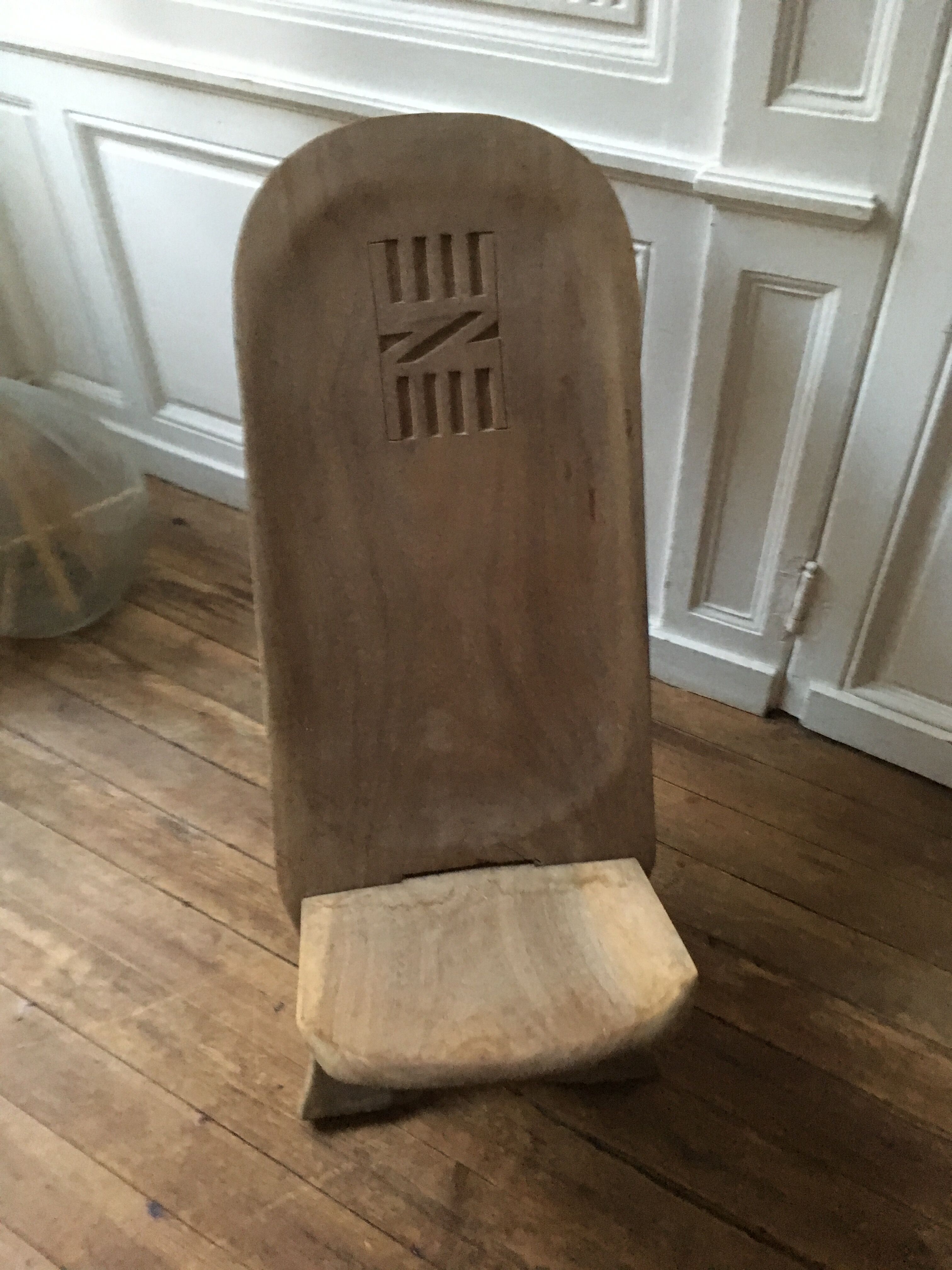 African palaver chair