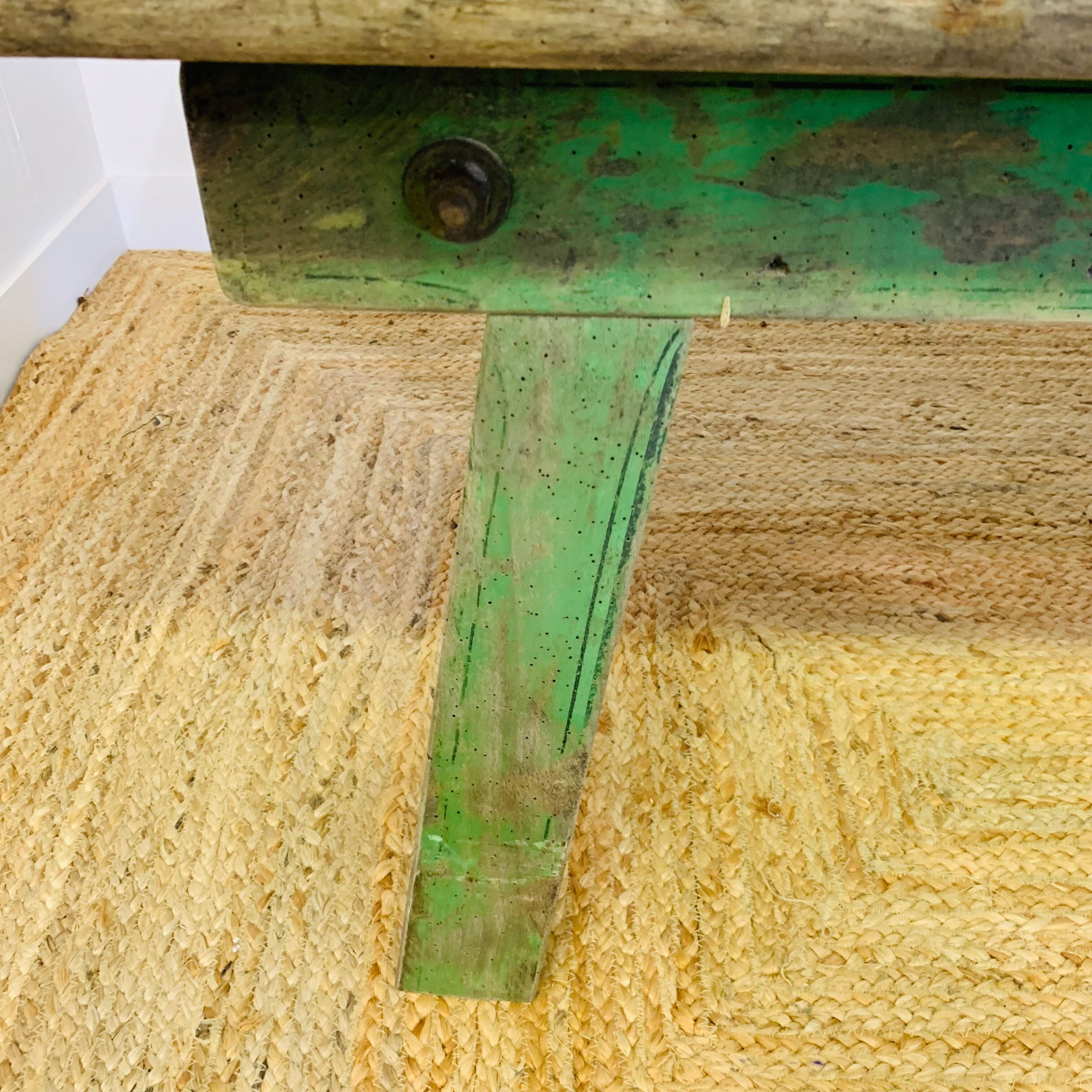 Industrial coffee table