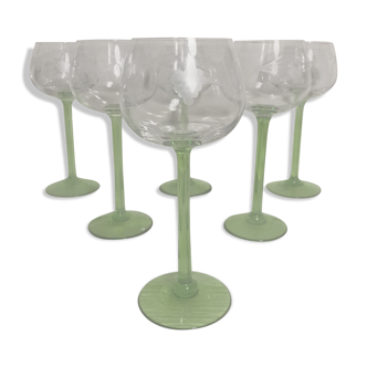 Series of 6 Alsace wine glasses