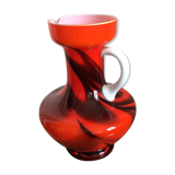 Vintage opaline pitcher Carlo Moretti