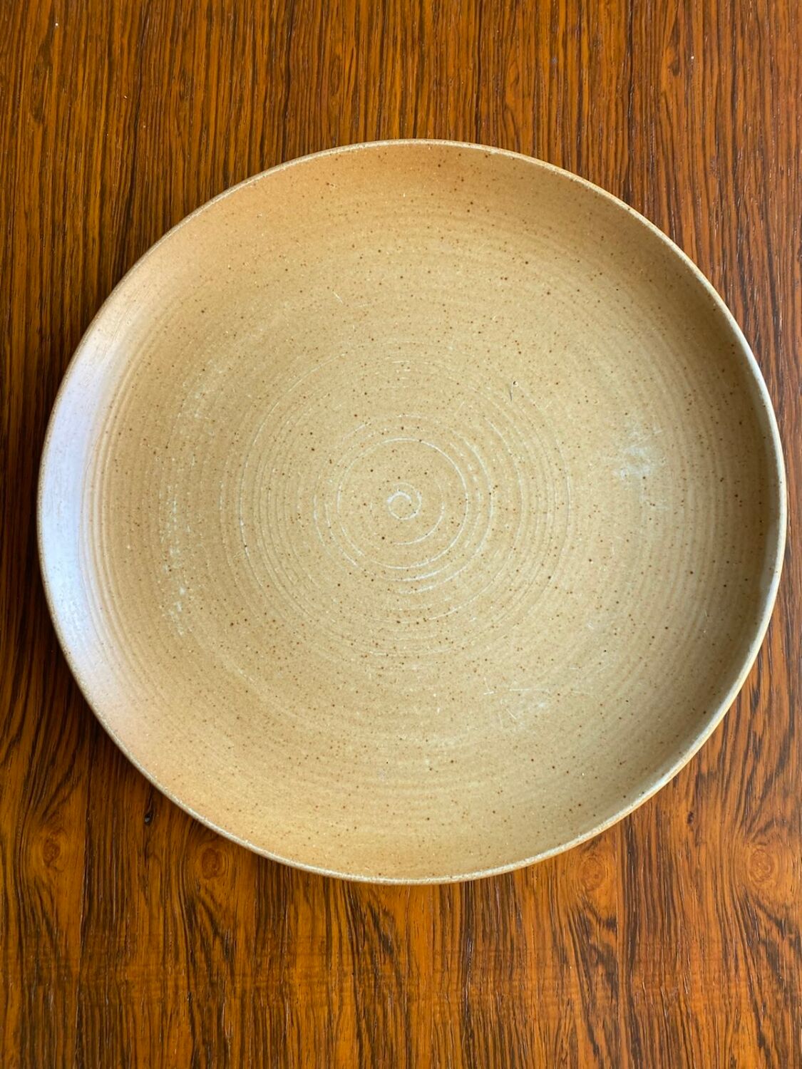 Vintage French village plates