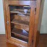 Old wall display case