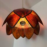 Bakelite lotus chandelier from the 70s