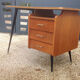 Bureau moderniste vintage pieds compas