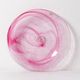 Set of 4 Kosta Boda 'Mine' Glass Dessert Plates / Ulrica Hydman Vallien