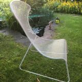 Fauteuil extérieur en métal