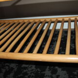 Table low vintage 70' rattan