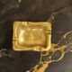 Brutalist bronze ashtray, Lauterbach, France, 1950s