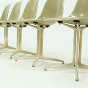 Set of 5 La Fonda Dining Chairs by Charles & Ray Eames for Vitra Herman Mil