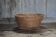 Old wicker basket, straw and bramble, woven basket, countryside, chal.
