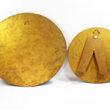 Murano "Creaciones Gobesso" Mirrors In Style of Line Vautrin