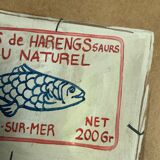 Painted illustration A5 "Souvenir de... » acrylic on paper - object of curiosity