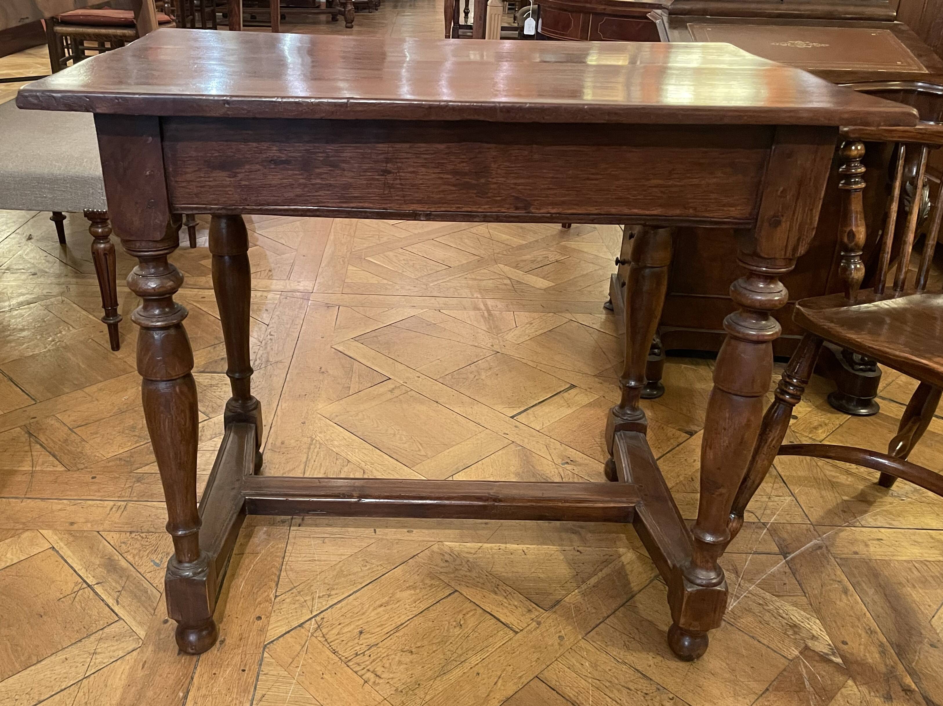 19th-century chestnut desk