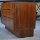 Scandinavian 3-drawer chest in rosewood, 1960s
