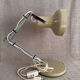 1960s modernist articulated desk lamp in metal