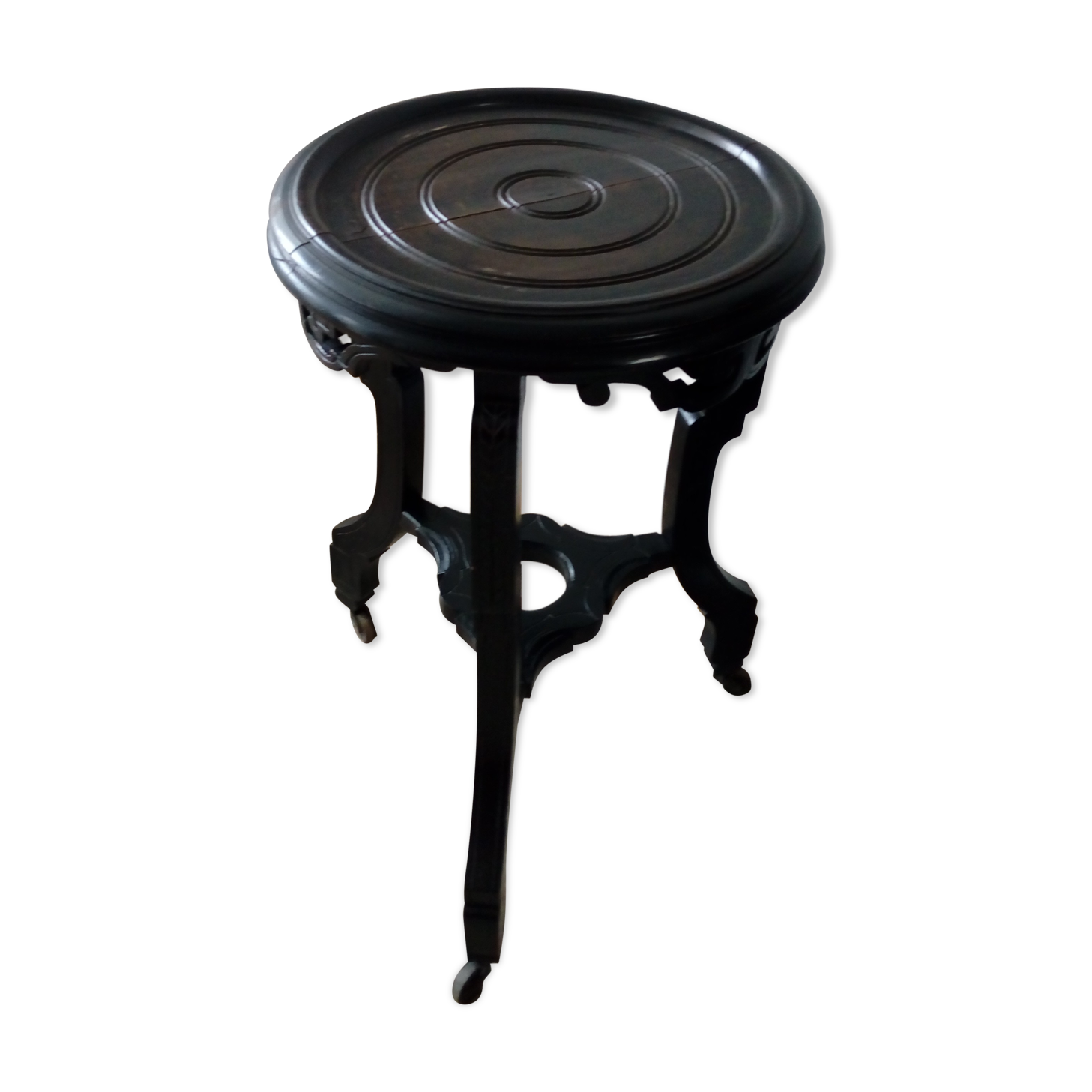 vintage wooden tripod-pocket tripod or bedside table