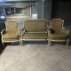Bergère chair + 2-seater sofa