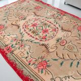 Vintage Turksh Floor Wool Rug