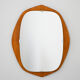 1950s Swedish modern antique mirror