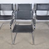 Fauteuils cantilever style Bauhaus