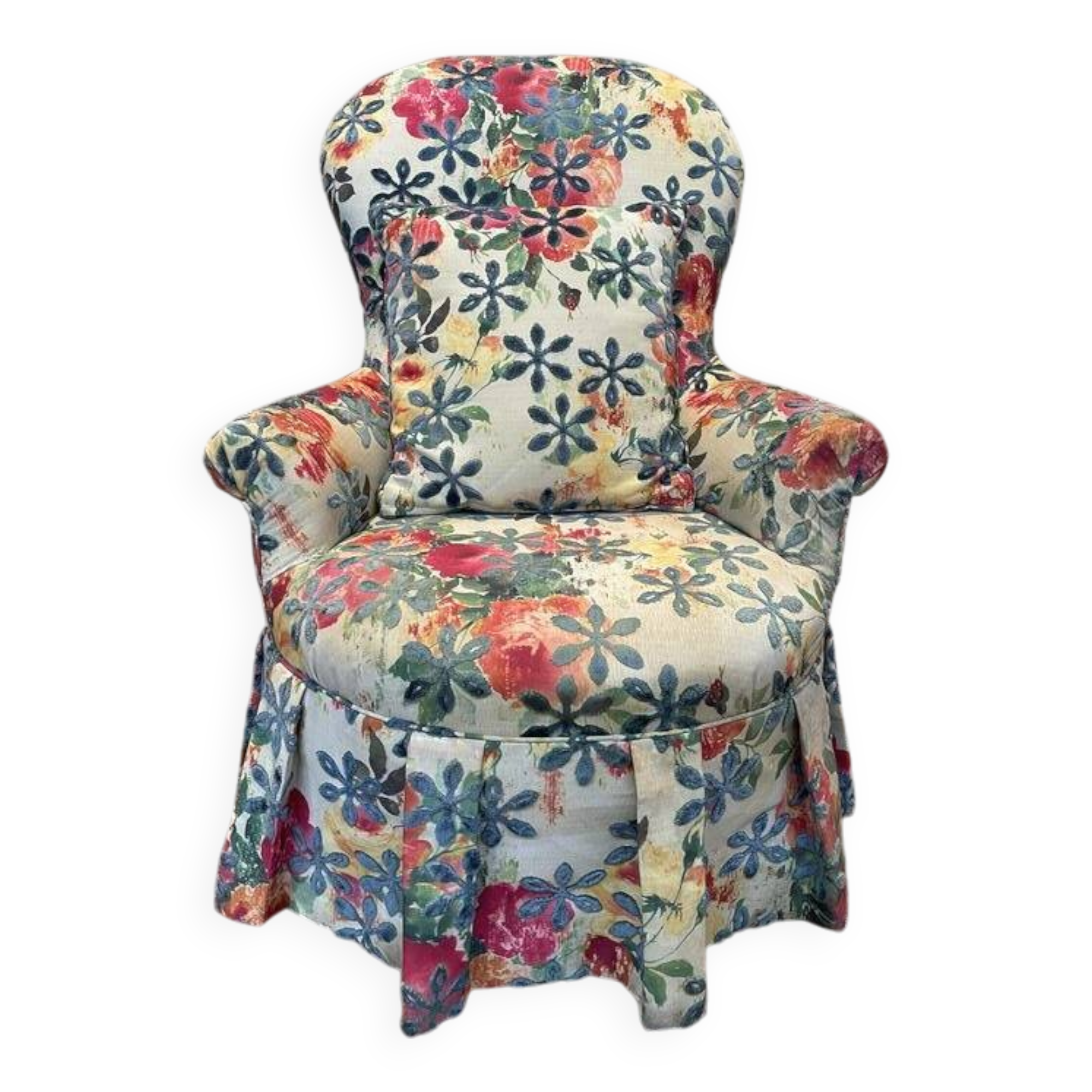 Napoleon III toad armchair