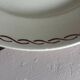 Set of 7 flat plates Badonviller Germaine