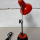 Design desk lamp 70 black and orange metal