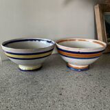 2 19th century earthenware bowls.