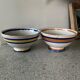 2 19th century earthenware bowls.