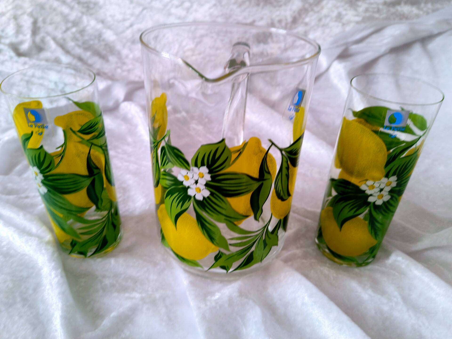 Ensemble 12 verres et brot C&F Italie 1980