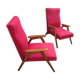 Pair of scandinavian armchairs of the 50s