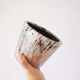 Purple ceramic pot cover