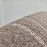 1970s, Danish highback armchair, furniture wool, teak wood, original.