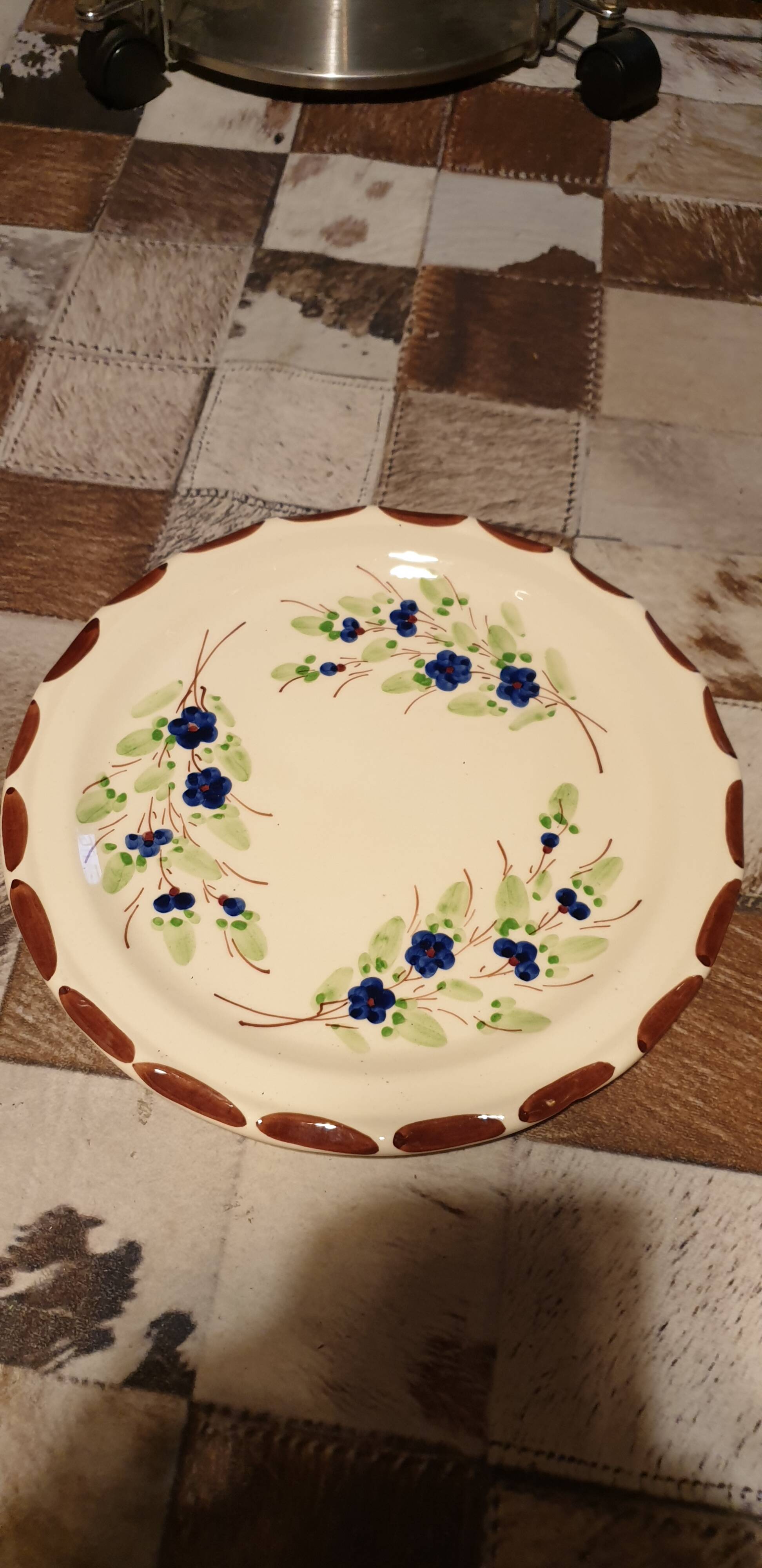 Assiettes dessert vintage